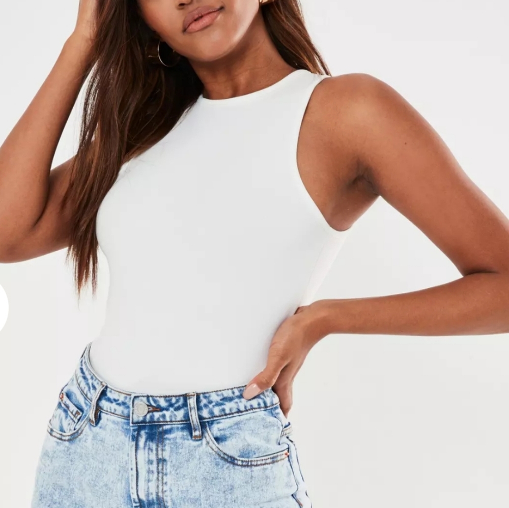 MISSGUIDED white bodysuit